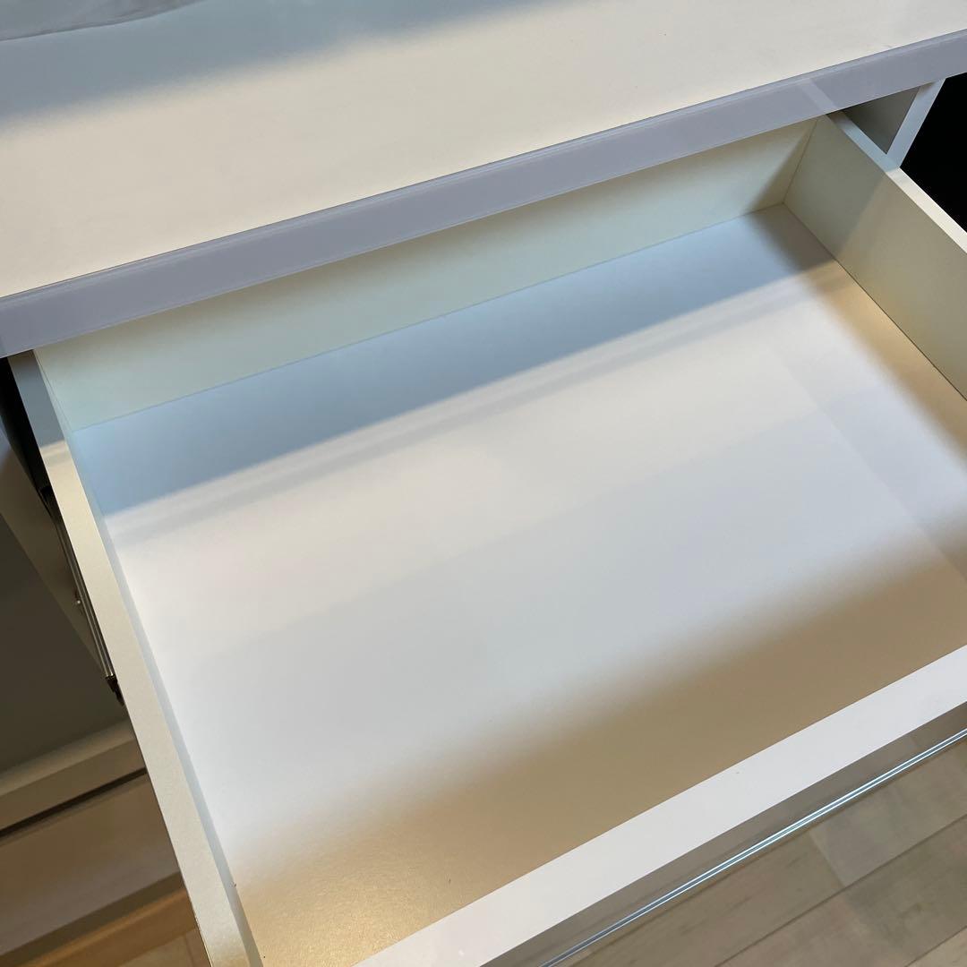 ホワイトキャビネット 食器棚レンジボード