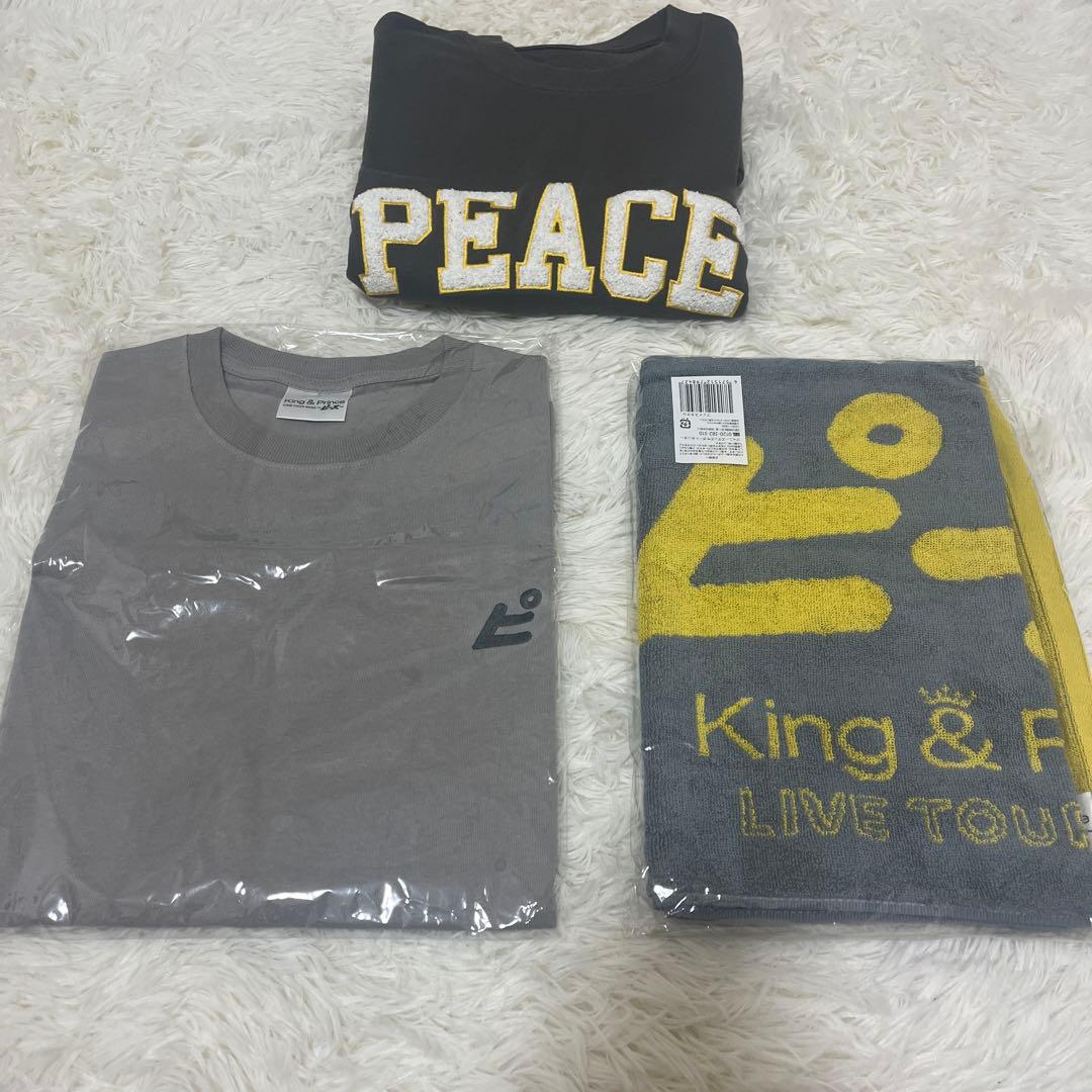 ☆新品未開封☆King＆Prince ピース Tシャツタオルポストカードバッグ