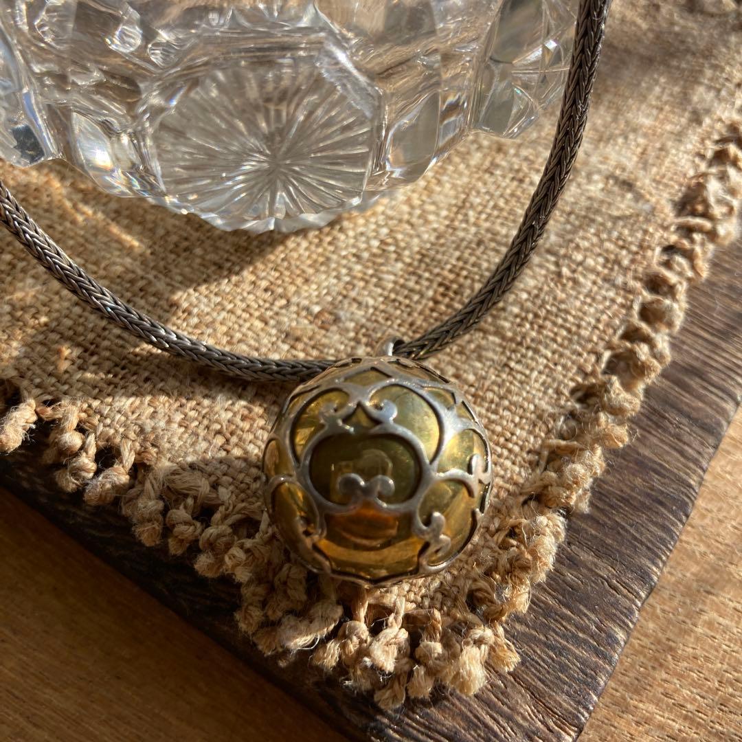 ガムランボール　ペンダント ネックレス