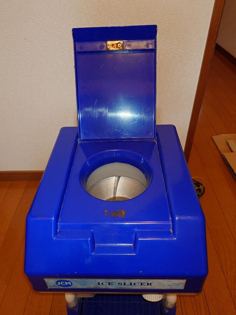 JCM アイススライサー　電動かき氷機　JCM-IS-TO 氷削機