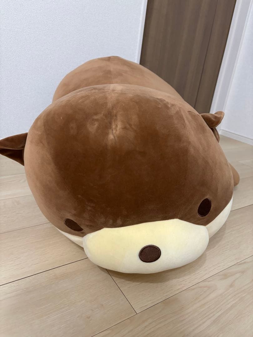 大きなカワウソぬいぐるみ水族館くじ一等 カワウソ - メルカリ