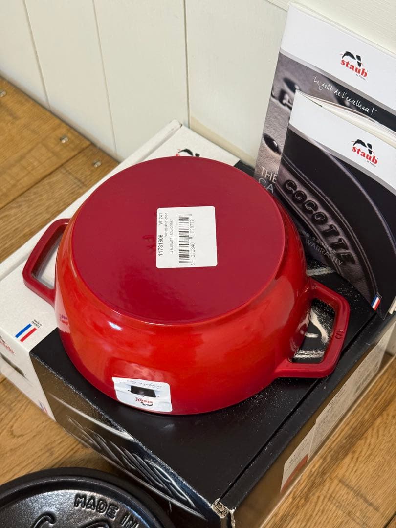 新品 ストウブ W a-NABE S チェリー 16cm 40501-003