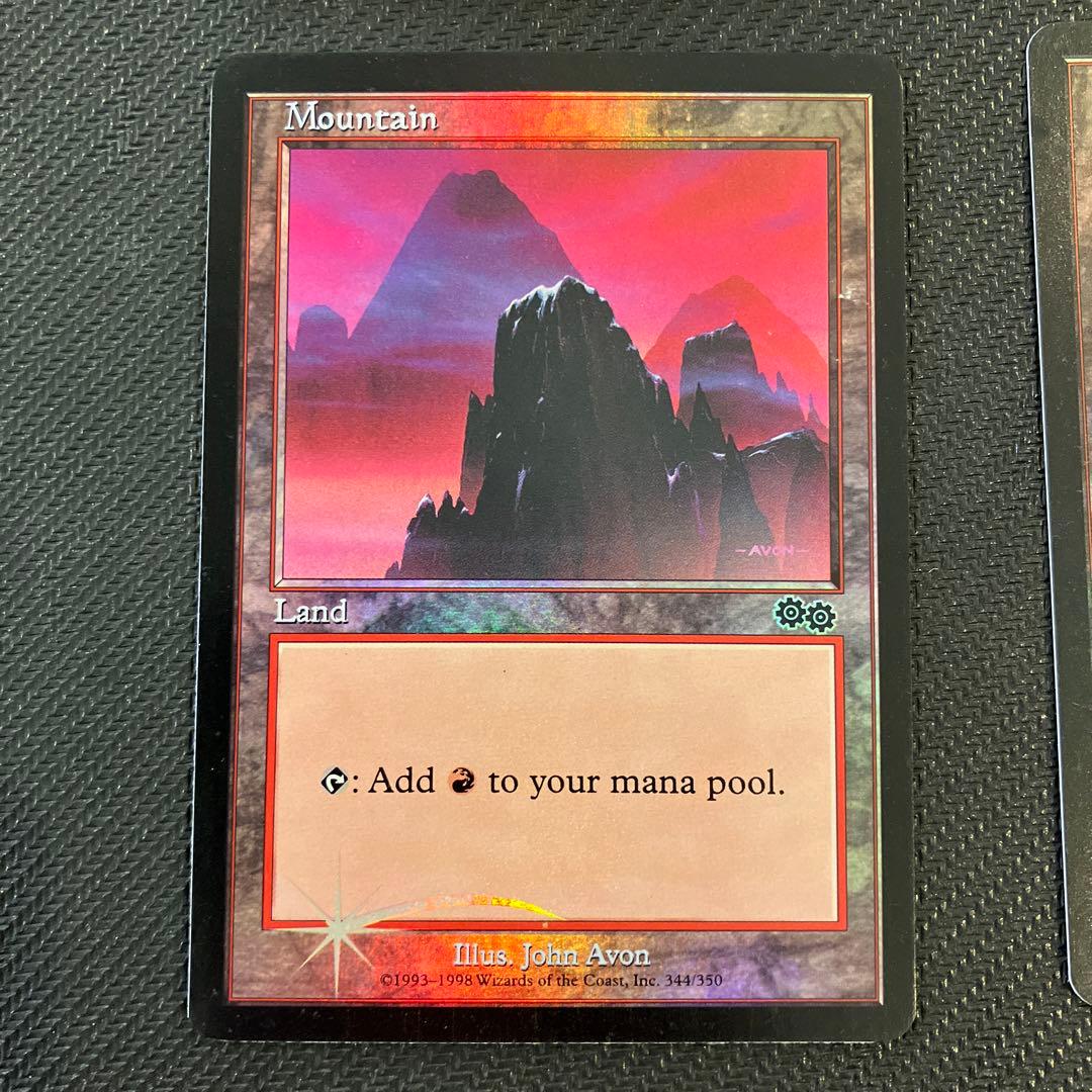 MTG 基本土地 アリーナ 島 沼 山 Foil ウルザズ・サーガ 4枚セット