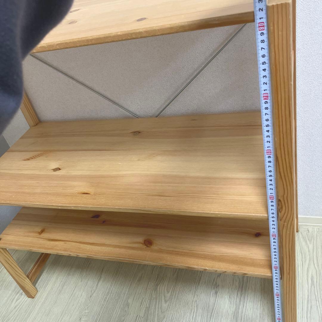 無印良品 パイン材 ユニットシェルフ 飾り棚 キャビネット