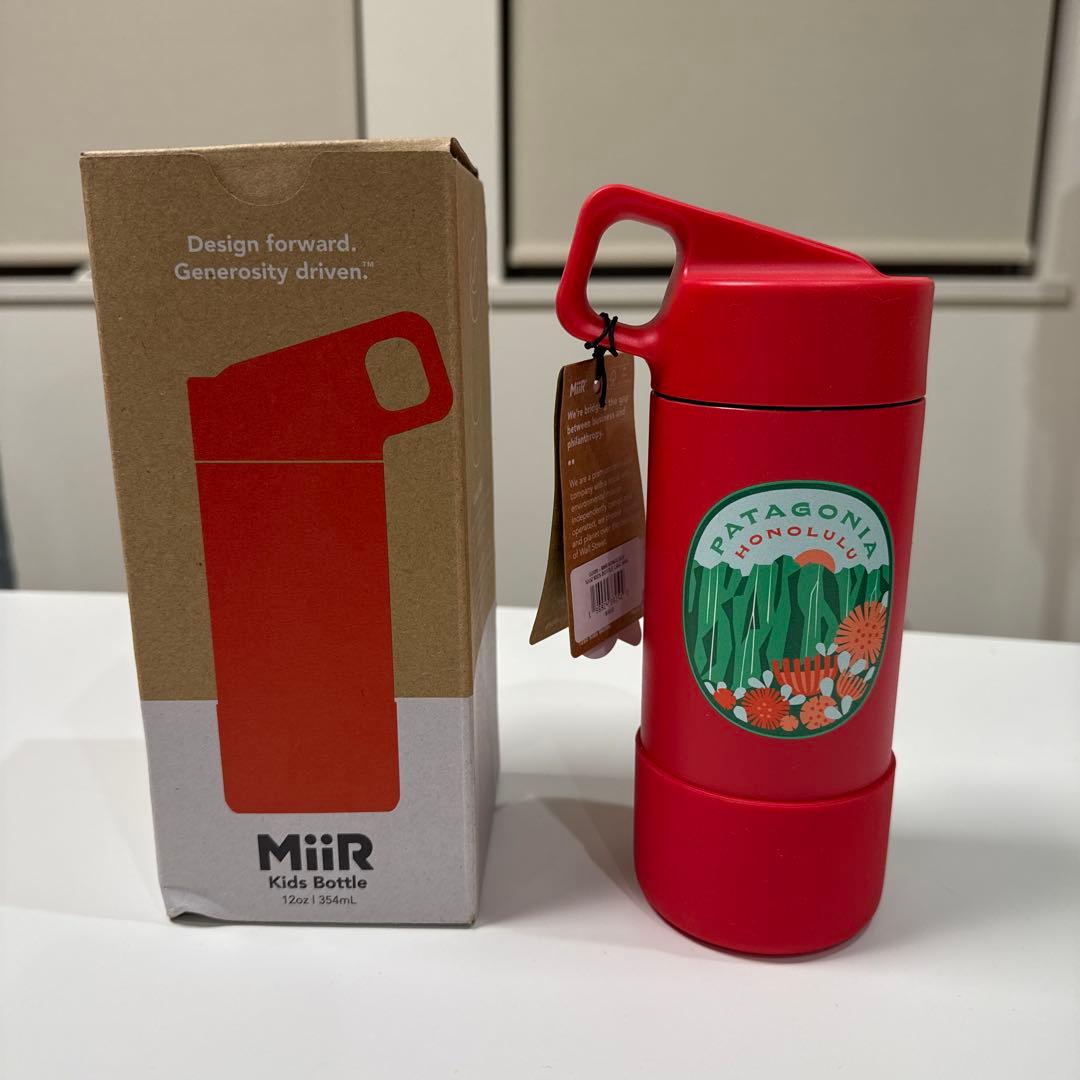 Miir Kids Bottle 赤色 Patagonia Honolulu