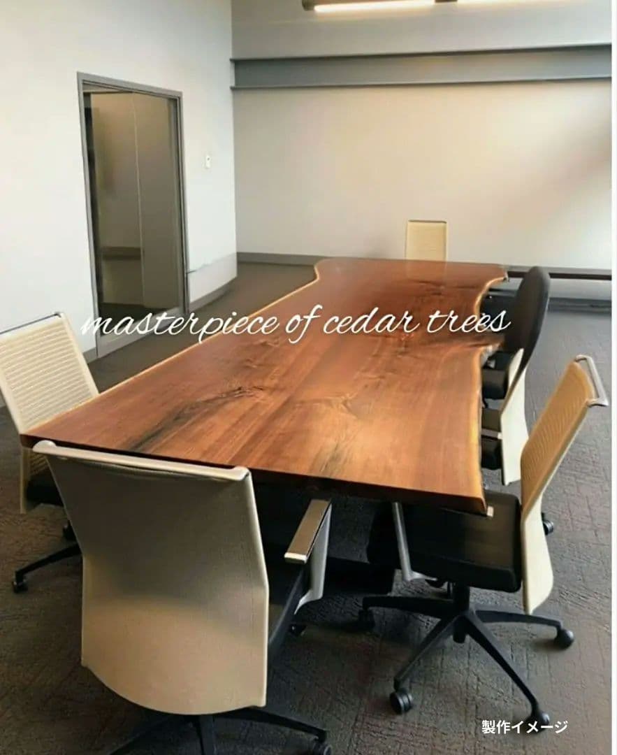 杉一枚板磨き仕上げ 天板 一枚板テーブル カウンター テーブル