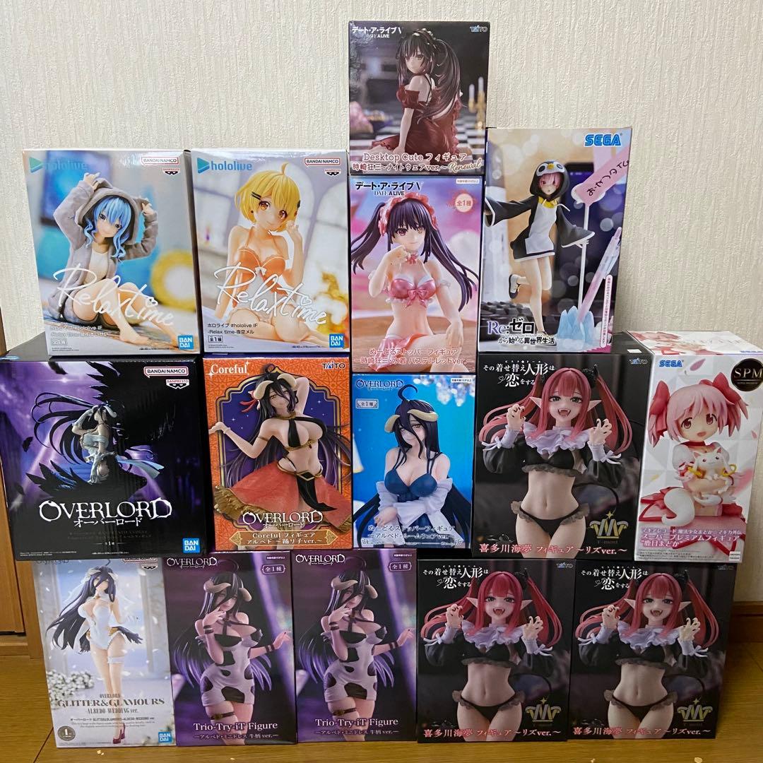 美少女フィギュア まとめ売り 15体セット アルベド 喜多川海夢 星街すいせい Vtuber 星街すいせい フィギュア・グッズ買取 | おもちゃ買取トイズキング