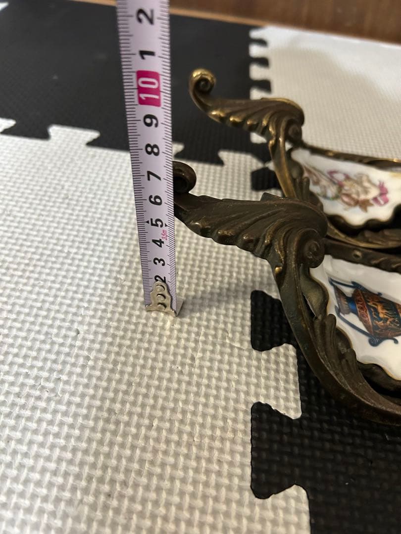 2個セット　アンティーク　ヴィンテージ　コート掛け　真鍮　ヨーロッパ