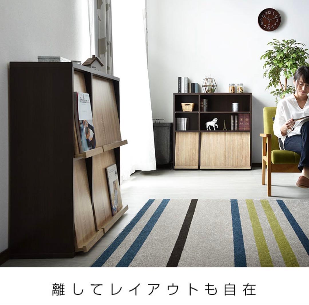 本棚 棚 収納棚 ディスプレイラック 木目調 オーク（最終値下げ）