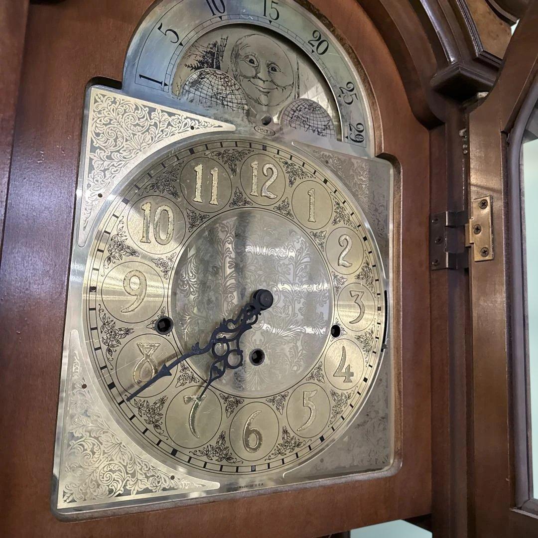 そ*ら様 ★ Pearl クラシック木製振り子時計 インテリア 昭和レトロ 格安