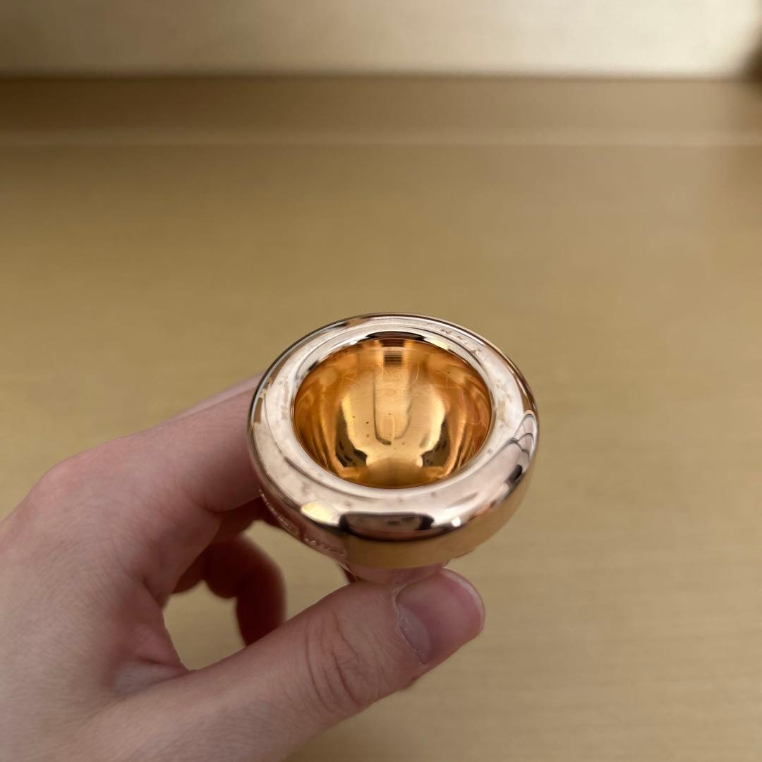 定価5万円美品！willie's ピンクゴールドメッキ トロンボーンマウス