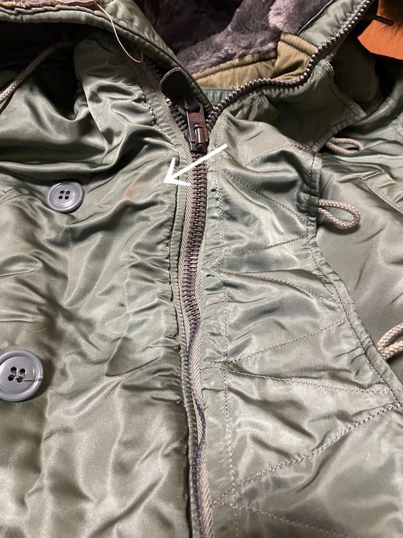 米軍　N-3B USAF 1511 MIL-J-6279G フライトジャケット