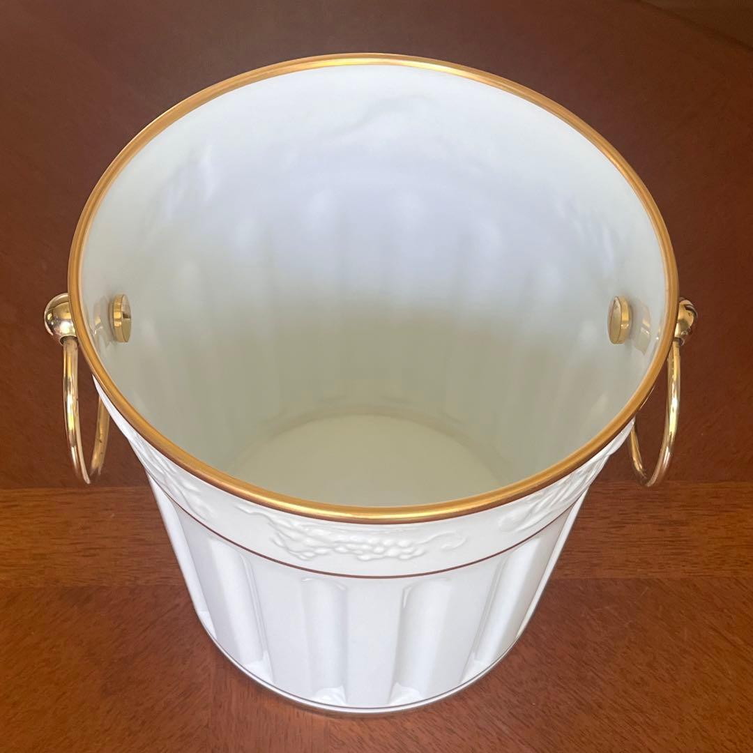 【希少品】大倉陶園★ゴールドライン★レリーフ　ワインクーラー