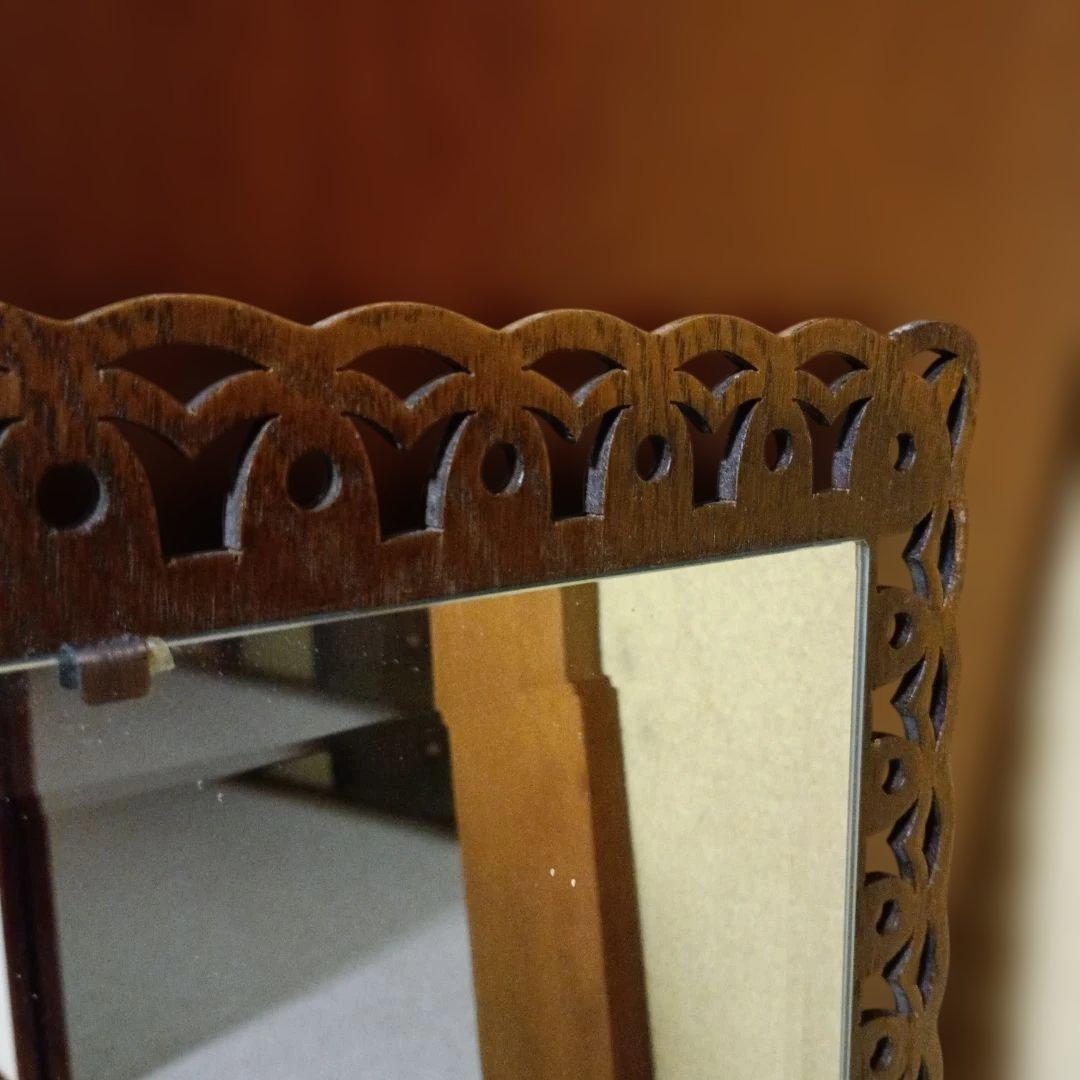 インテルナ南條　ウォールミラー　壁掛けミラー　アンティーク　高級家具