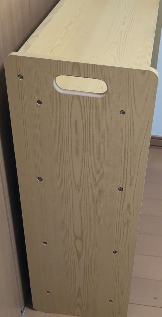 ★大型送料5000円込★木製収納ラック 6トレイ付き