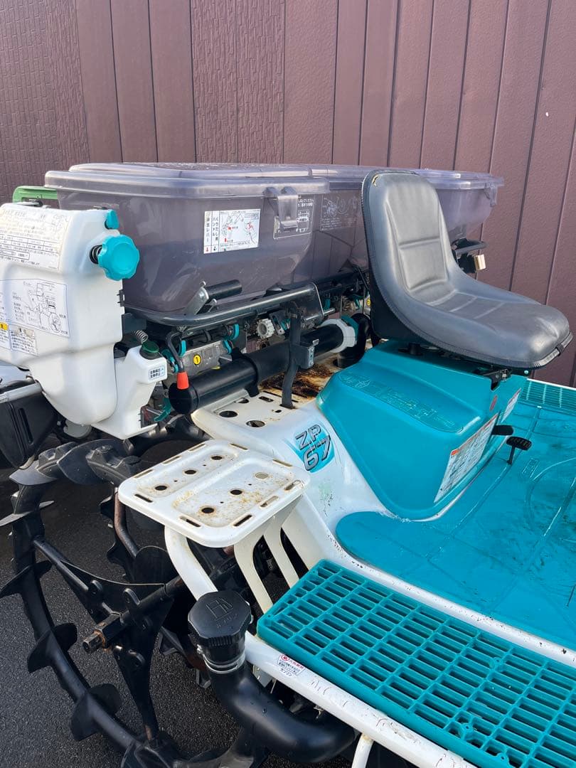 クボタ 田植機 ZP67 植え付け部なし 160時間 施肥付き - メルカリ