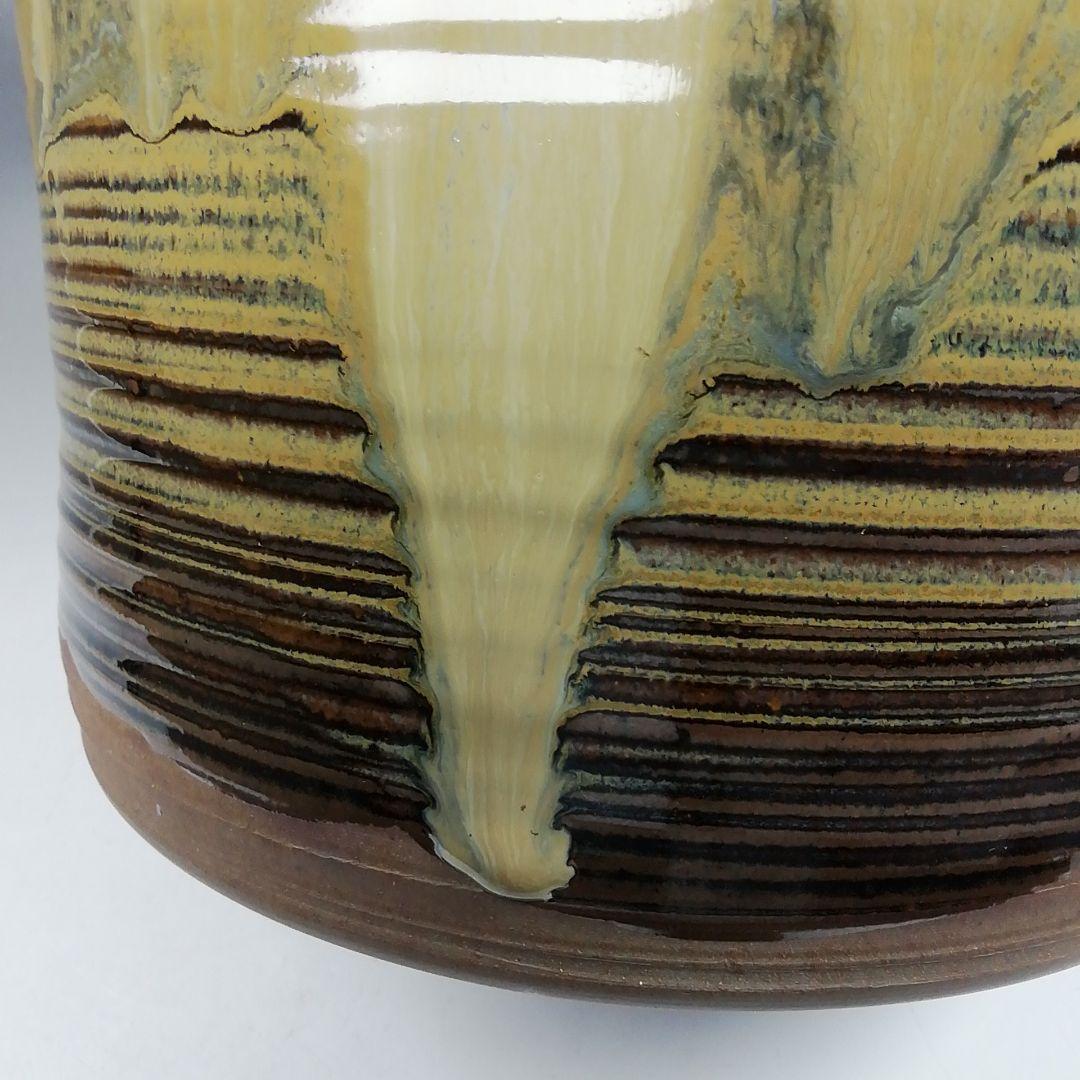 W232 水指 『高取 四方口 水指』『十三代 高取八仙 造』 共箱