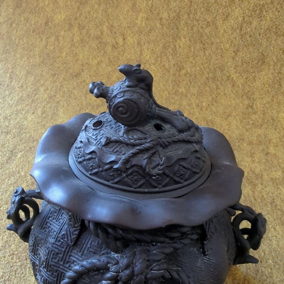 香炉　元威　床の間　置物　仏具　ビンテージ　古物