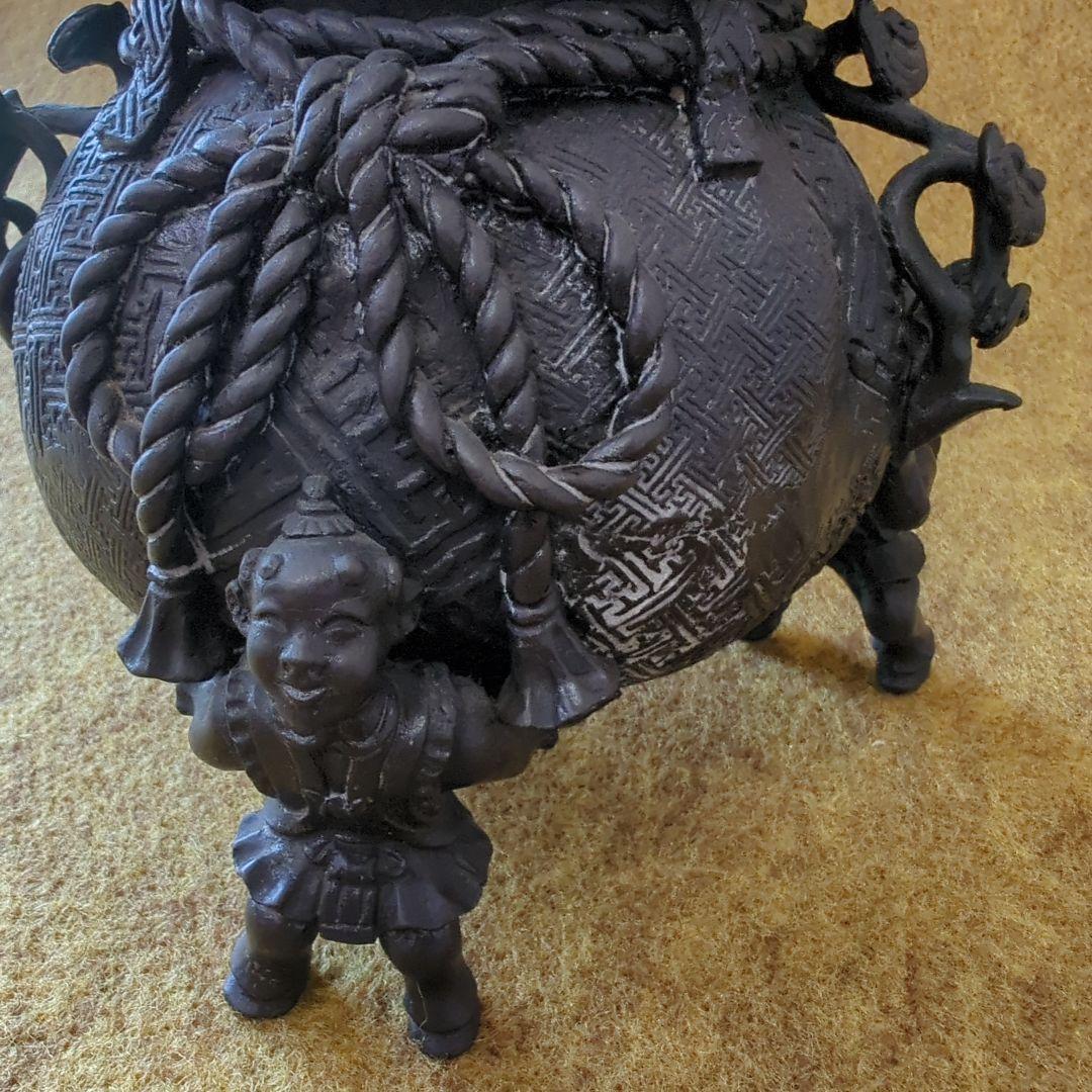 香炉　元威　床の間　置物　仏具　ビンテージ　古物