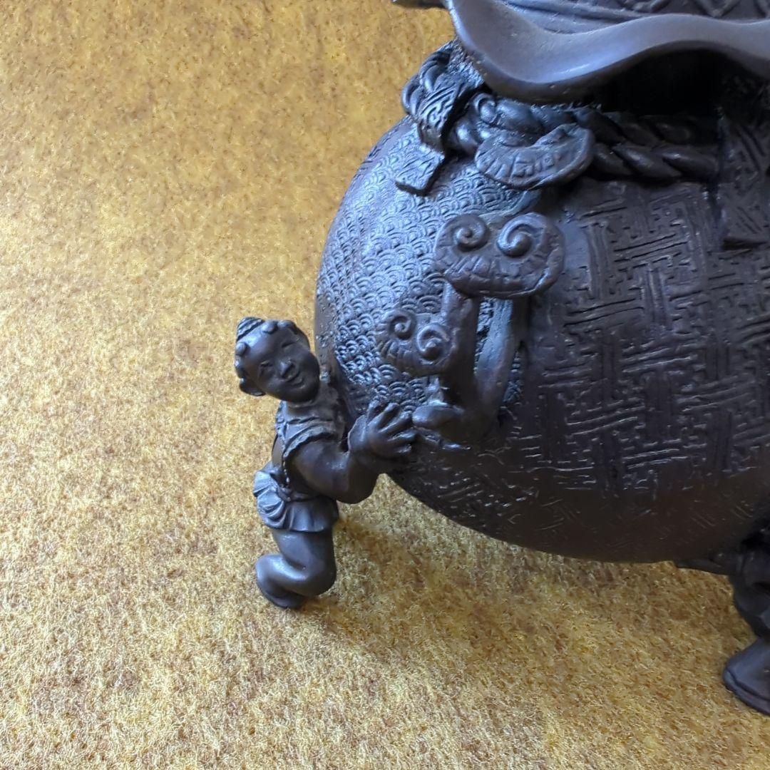 香炉　元威　床の間　置物　仏具　ビンテージ　古物