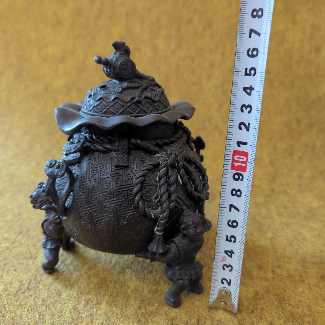 香炉　元威　床の間　置物　仏具　ビンテージ　古物