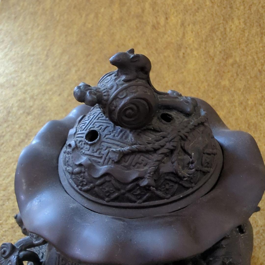 香炉　元威　床の間　置物　仏具　ビンテージ　古物