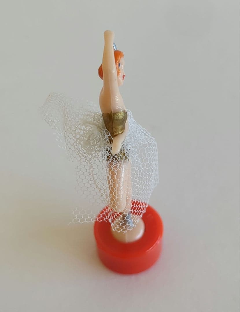 美品　昭和レトロ（希少）バレリーナ　オルゴール　小物入れ 　禁じられた遊び