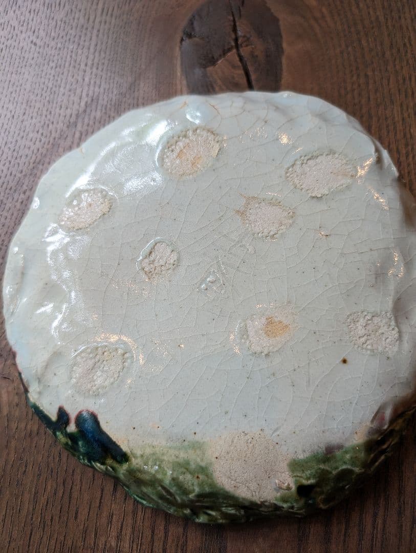 魯山人写し 蟹絵皿 ８枚組