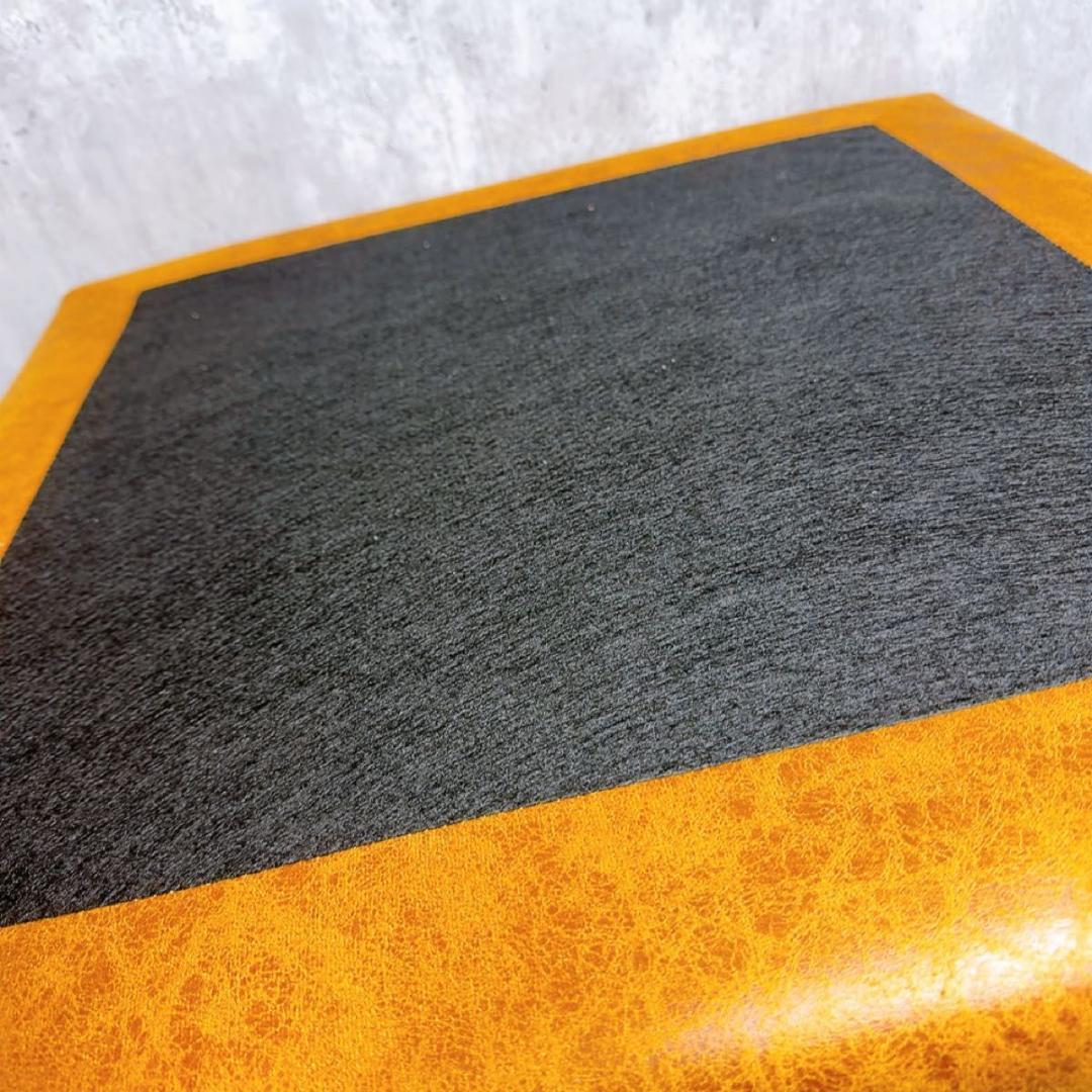 美品! 関家具 オットマン キャメル レザー 家具