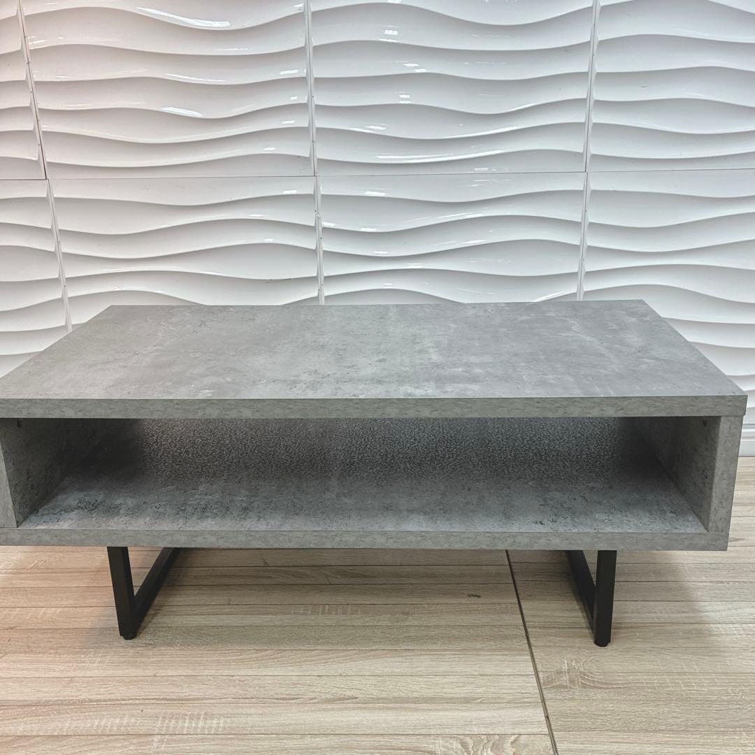 ◇大阪府 神戸市 配達料無料！◇ローテーブル◇センターテーブル◇コンクリート調◇