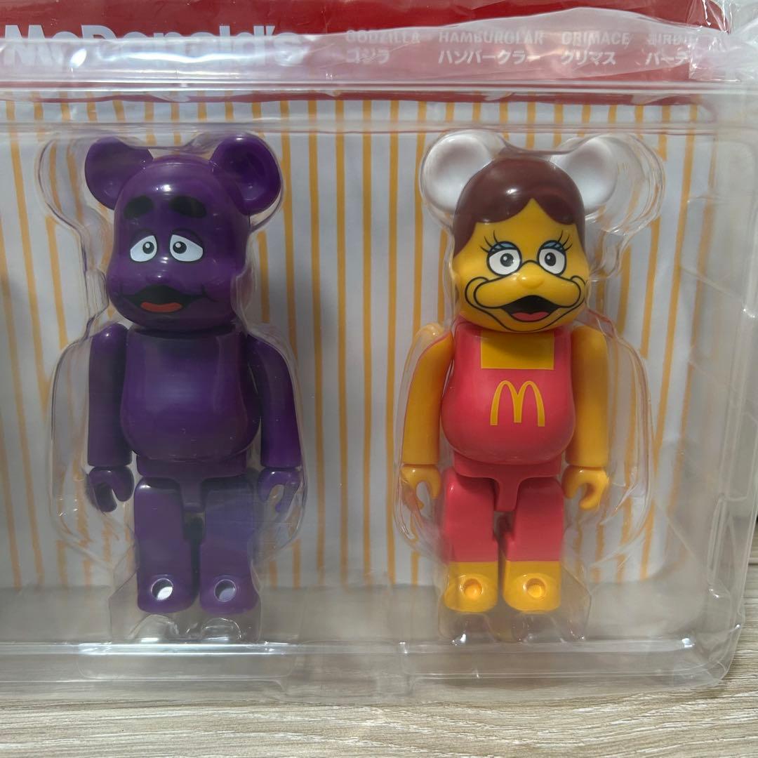 ☆新品未使用☆BE@RBRICK ゴジラVSマクドナルド