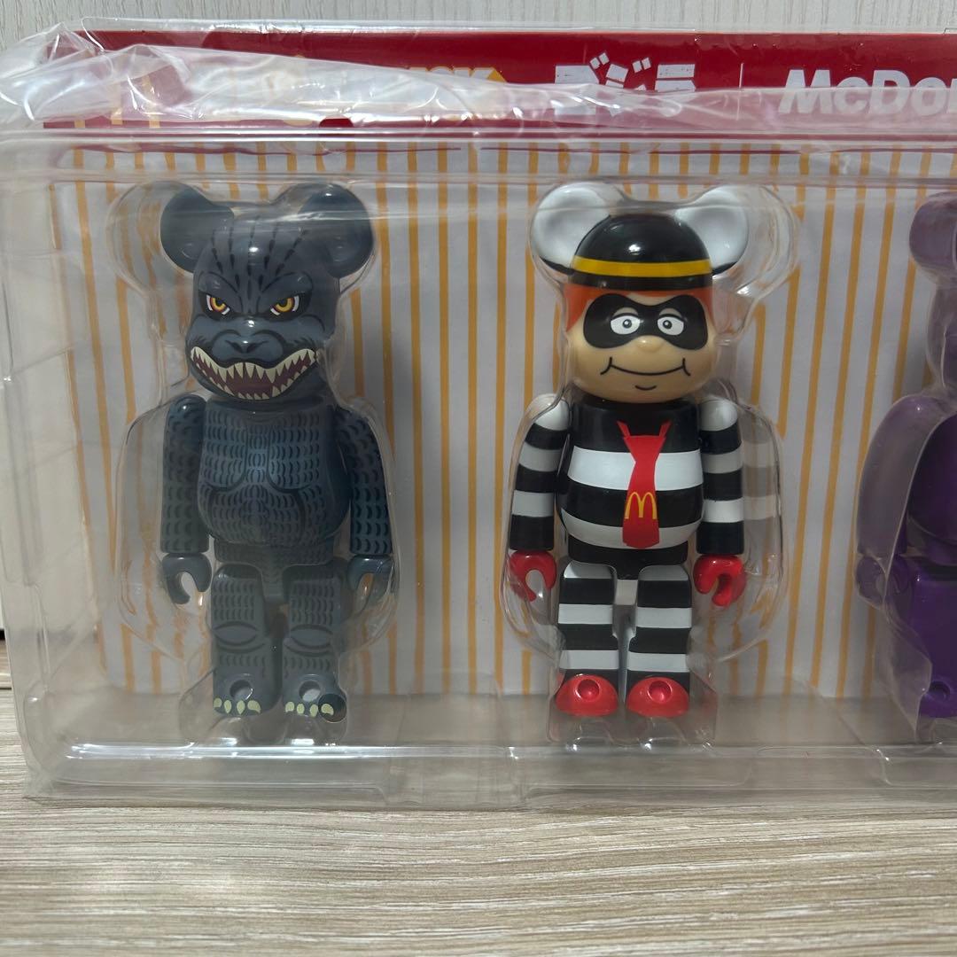 ☆新品未使用☆BE@RBRICK ゴジラVSマクドナルド