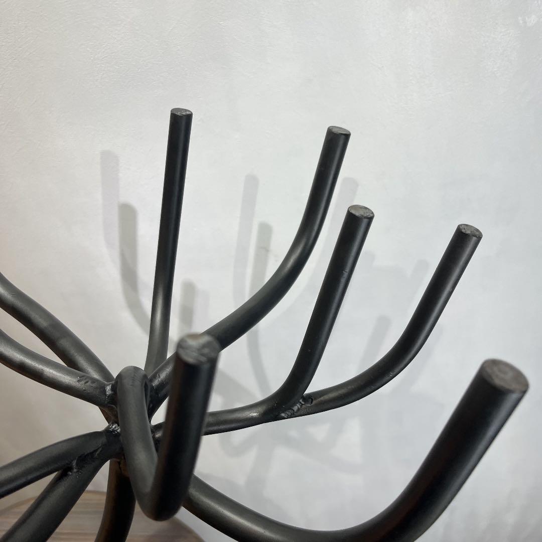 一点物　ガジュマルスツール　世界に一つ　椅子　アイアンスツール　アーティスト