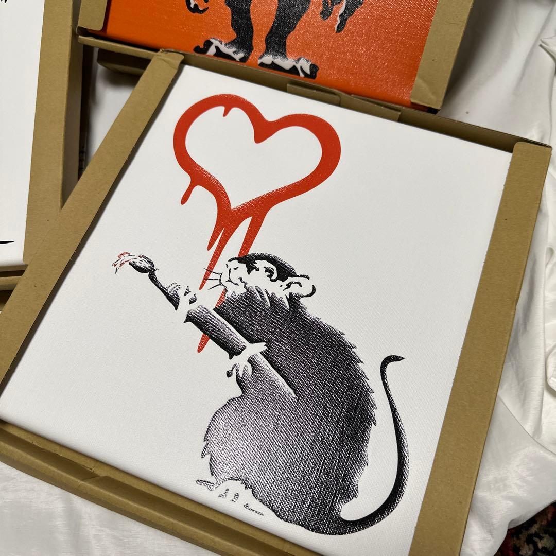 新品　廃盤　バンクシー グラフィティ ストリート 30cm 日本製 3点