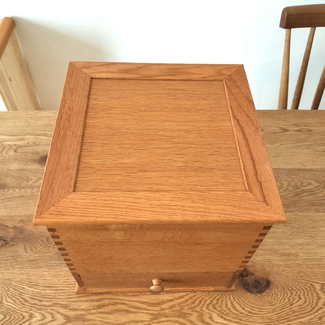 倉敷意匠　キナル別注　ならの化粧ボックス　メイクボックス　日本製