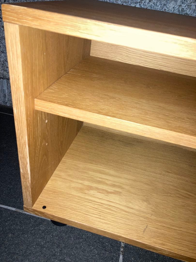 無印良品　 MUJI スタッキングシェルフ　ローボード　テレビ　レア　廃盤品