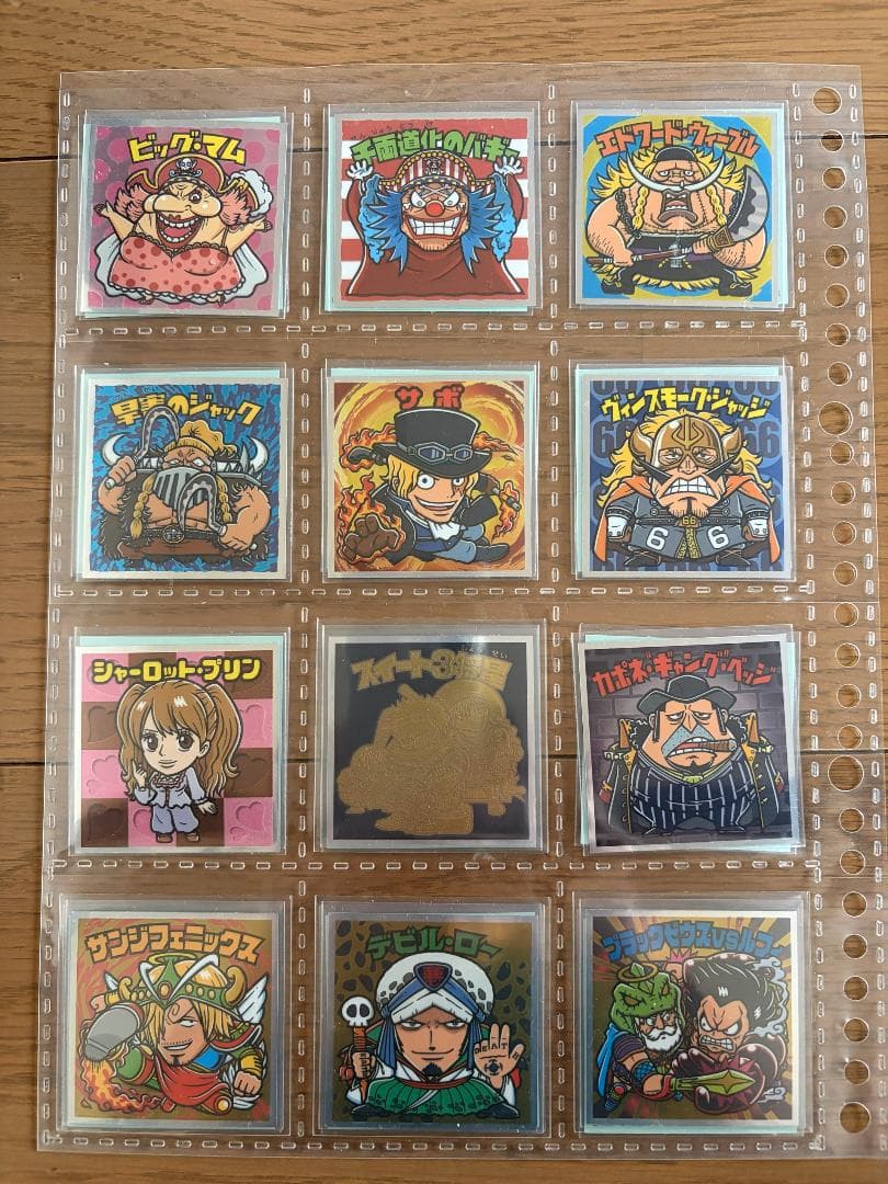 ワンピースマン 新世界編2 フルコンプ 24種 ビックリマン ワンピース