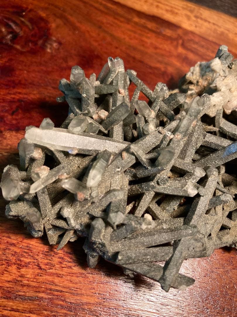 希少 ガネーシュヒマール産 水晶 クラスター 原石 140g ガネッシュヒマール