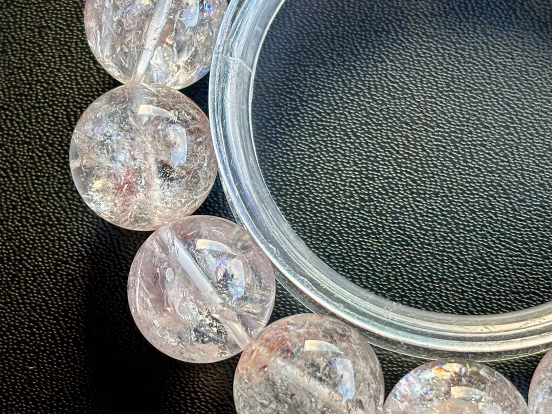 LRM　夢幻品質　光纏いし女神の聖石　幻のレインボーヒマラヤローズクォーツ