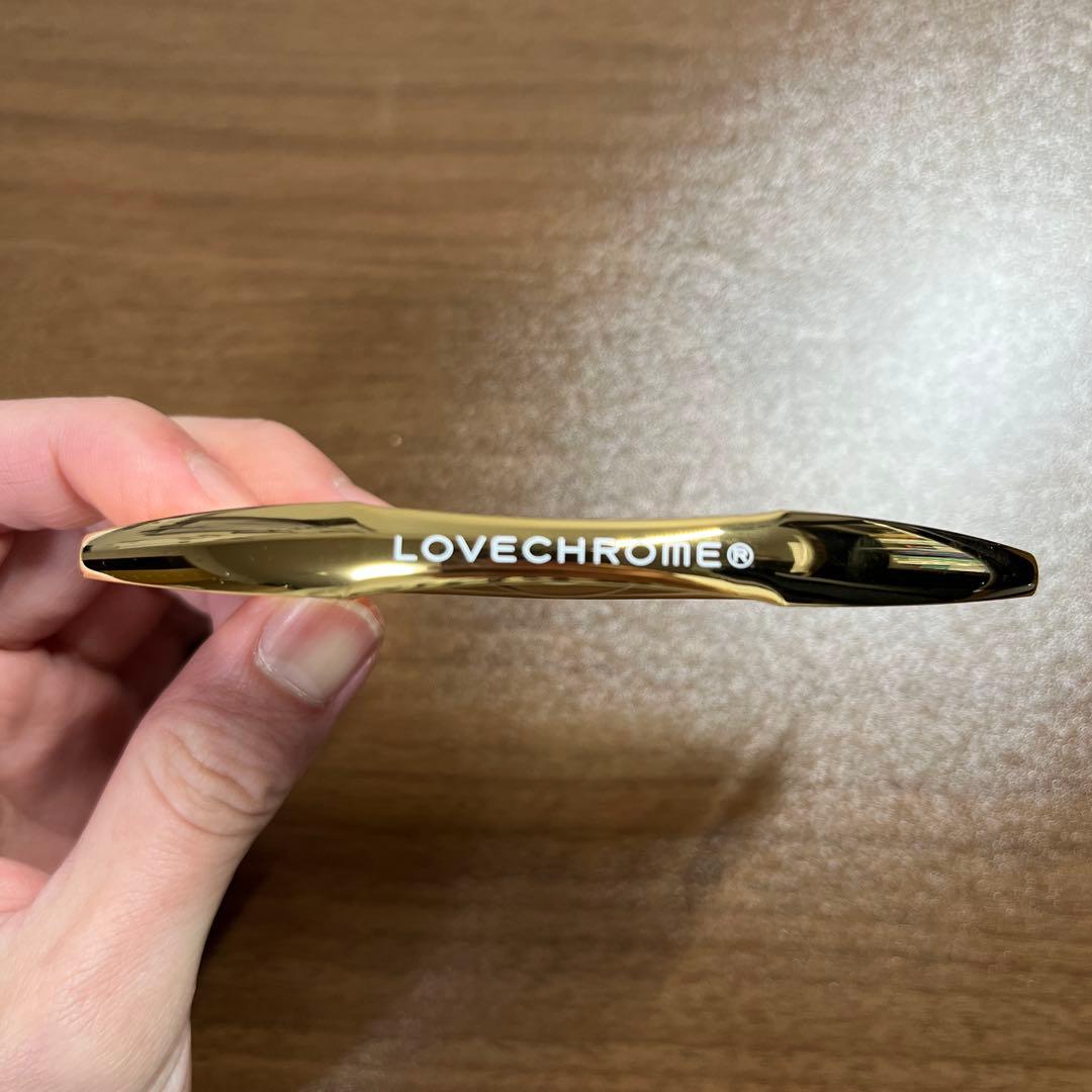 LOVECHROME ゴールドコーム 専用ポーチ付き