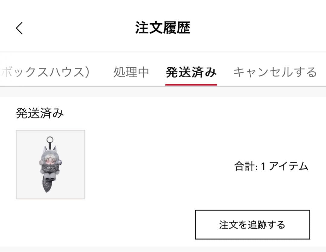 【新品正規品】SKULLPANDA × XG ぬいぐるみペンダント　限定品