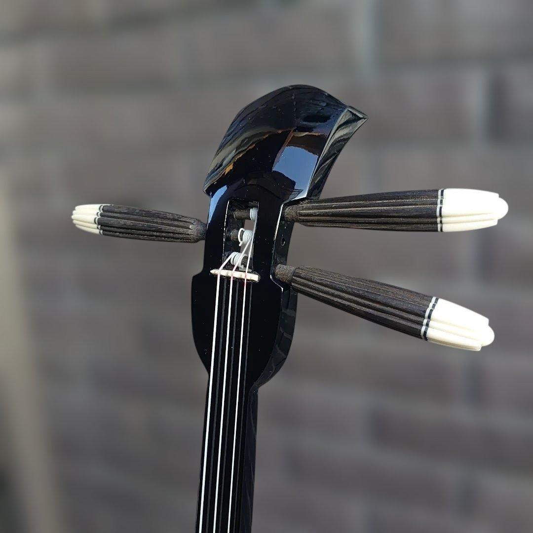 さ*ん様 黒木三線　530g 貴重な黒木　沖縄三線　三線　黒檀三線