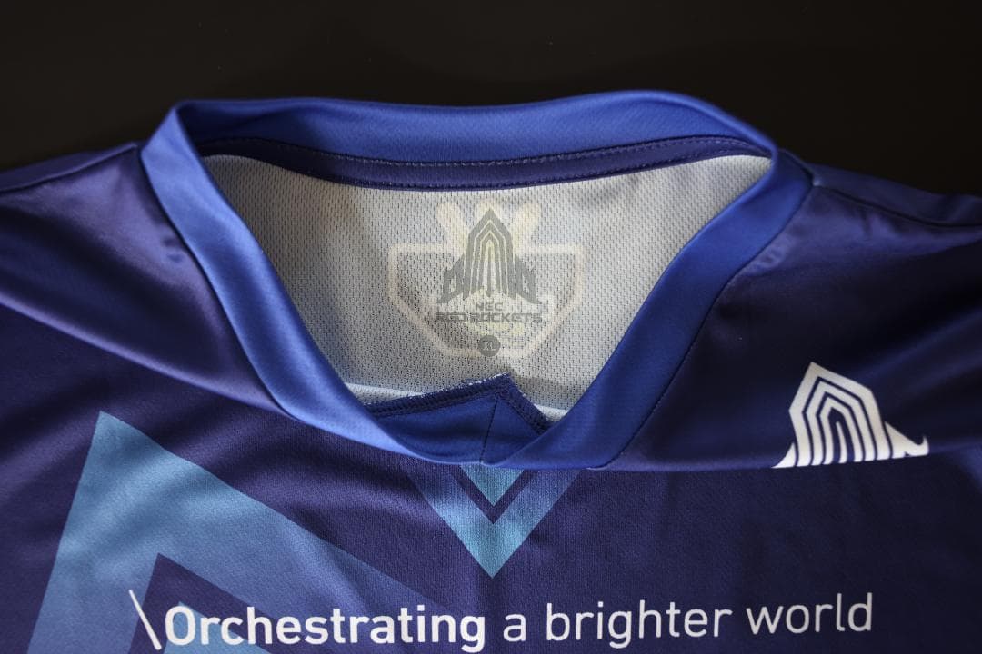 NECレッドロケッツ 大工園選手 サイン入りユニフォーム サイズXL