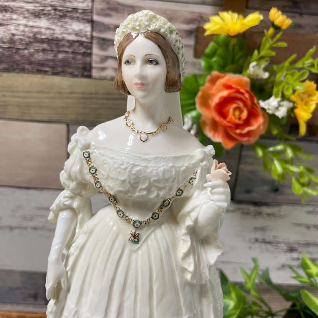 クイーン　ヴィクトリア　コールポート　フィギュリン　限定品　置物　陶磁器 #2