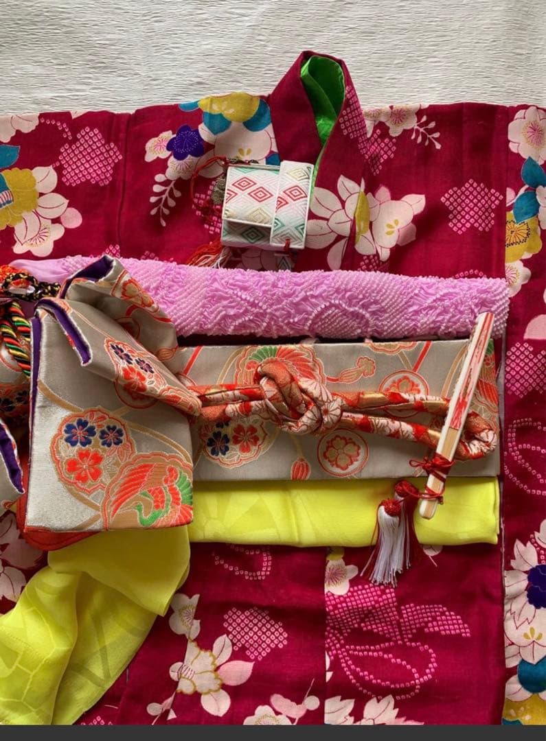 七五三　アンティーク着物