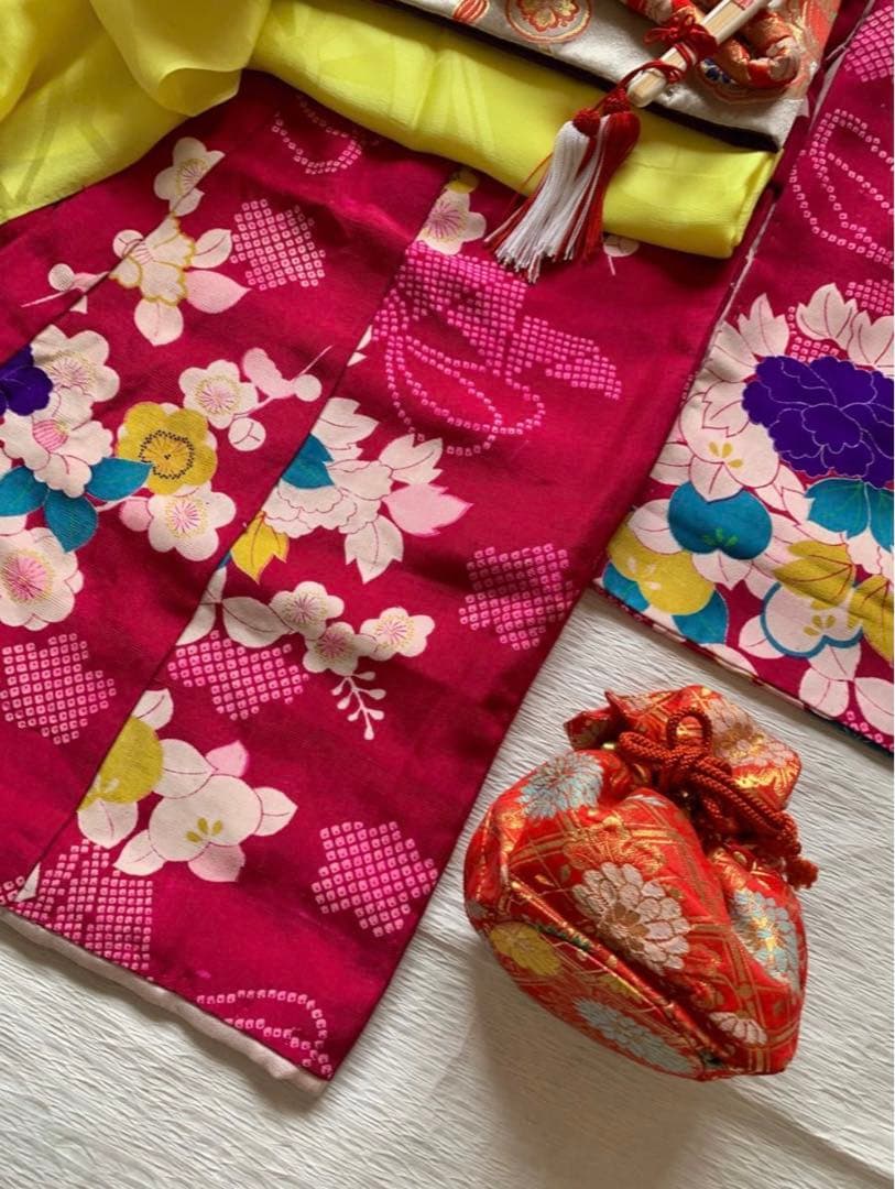 七五三　アンティーク着物