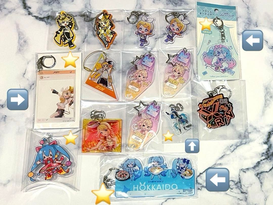 グッズ まとめ売り VOCALOID ボーカロイド プロセカ 初音 鏡音 リン