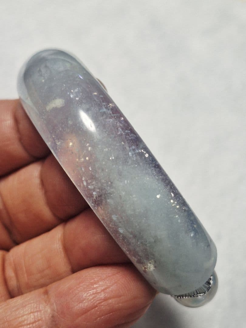 コロライ様 アクアマリン ハーフバングル