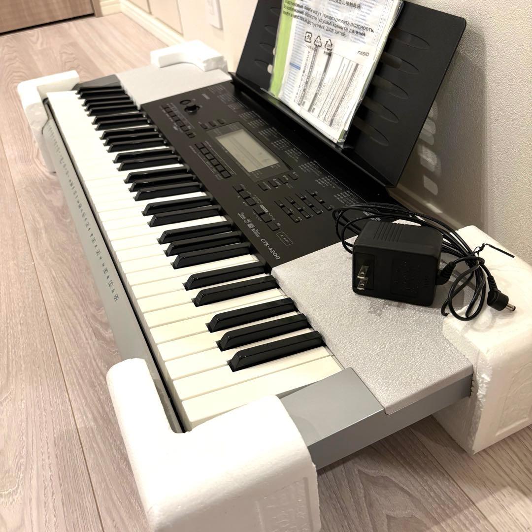 CASIO 電子キーボード ピアノ CTK-4200 付属品完備 - メルカリ