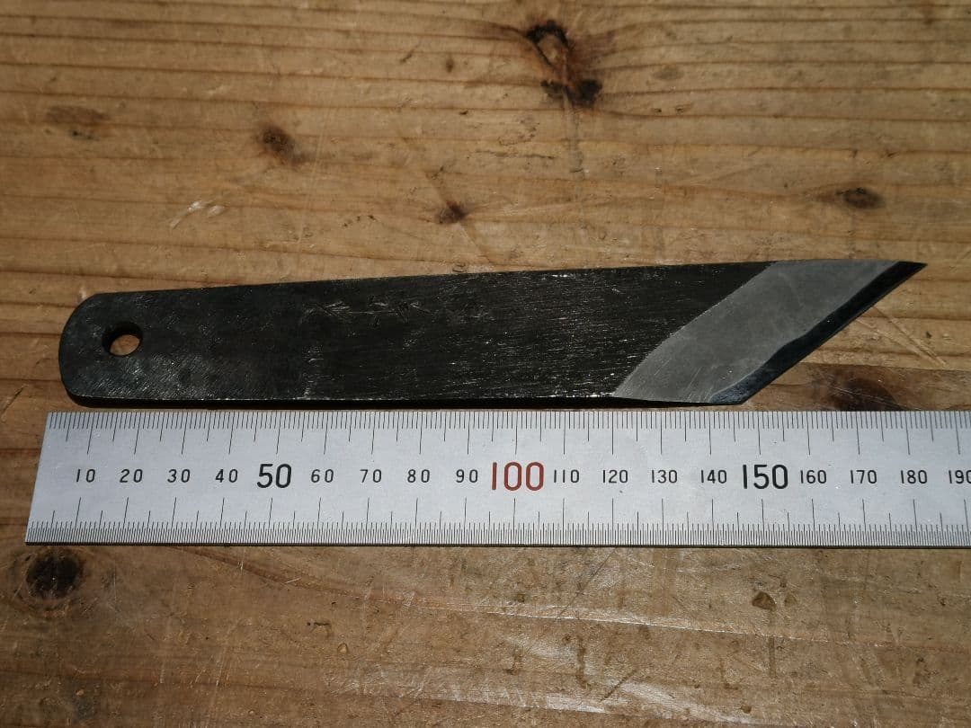 1485 泉源兼光作 青鋼 鰻裂き包丁 185mm